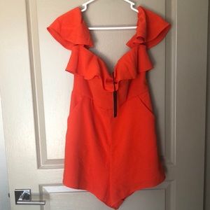 Shinestar On/Off Shoulder Romper